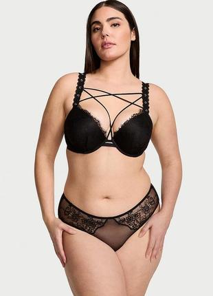 Открытые трусики чики victoria's secret с кружевом3 фото