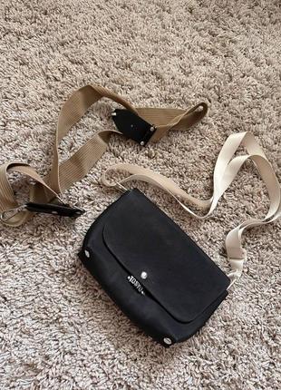 Жіноча сумка українського бренду tosyo чорна1 фото