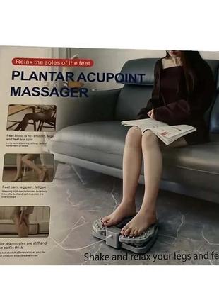 Массажер для ступней ног plantar acupoint massager улучшает кровообращение7 фото