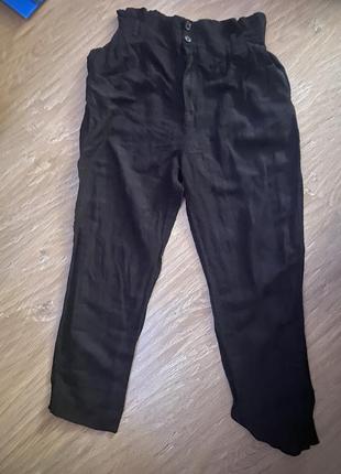 Штани льон віскоза h&m
