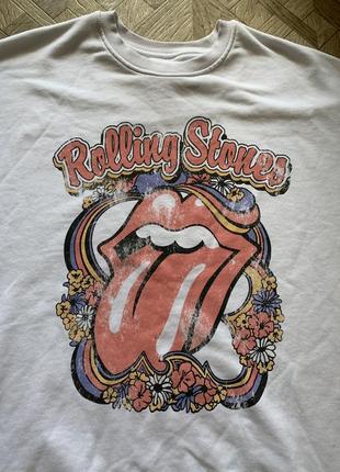 Стильная толстовка кофта унисекс the rolling stones2 фото