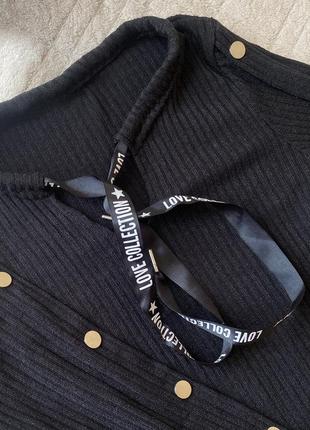 Сукня в рубчик