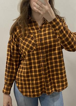 Рубашка в клетку