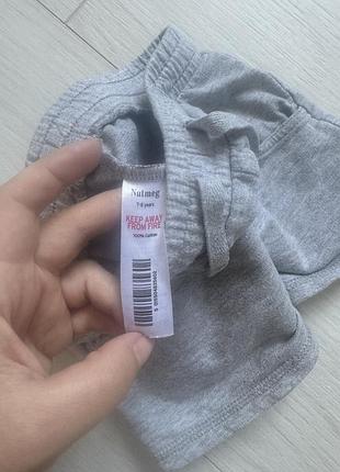 Шорти сірі 100%coton 2