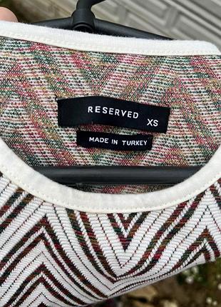 Стильний топ xs/s - жакард! бренд reserved