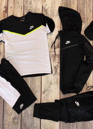 5в1 мужской спортивный костюм комплект сет nike tech fleece