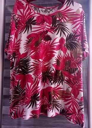 Футболка красивая ,батал.