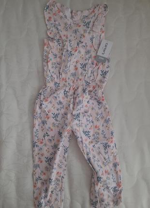 Новый комбинезон на лето для девочки carter's, 24 m