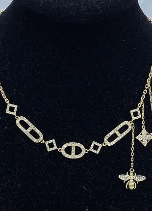 Колье в стиле dior
