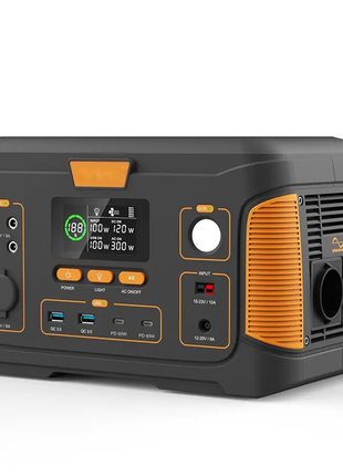 Портативная электоростанция wx1438, 650w (171 000 маг), usb, type-c, dc, 2 розетки, фонарь
