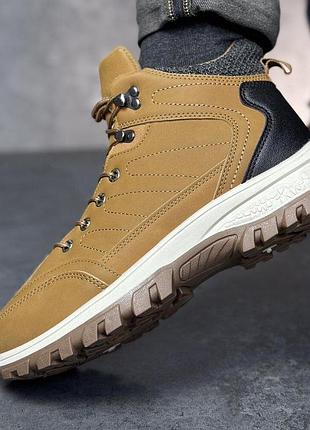 Ботинки зимние рыжий