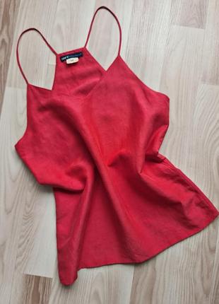 Шовкова майка на бретельках levi's льняна майка жіноча кораловий майка в більйовому стилі базова майка жіноча літня оверсайз майка рожева