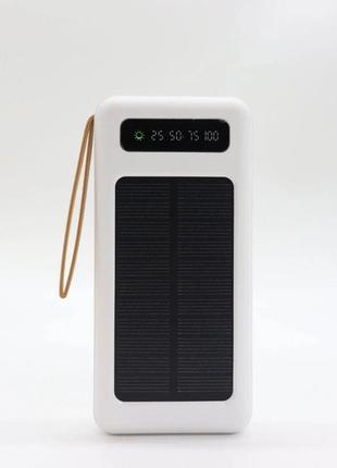 Power bank solar smart 1015 зарядний пристрій на сонячній батареї 20000mah