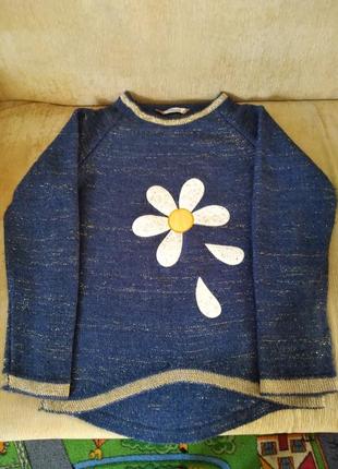 Кофта свитер на девочку р.140-146