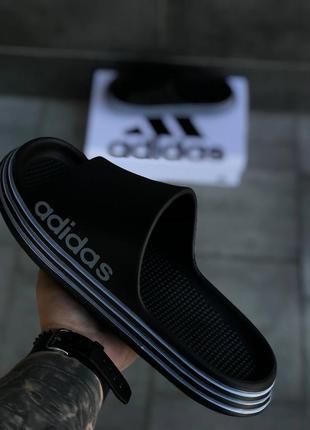Adidas чоловічі шльопанці чорні