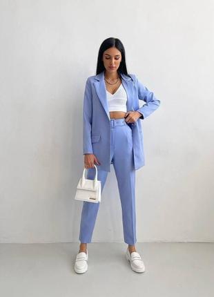 Женский базовый классический костюм