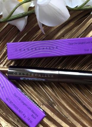 Туш з пептидами , ефектом накладних вій chantecaille faux longest lash