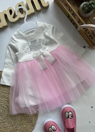 Неймовірно гарна сукня на 9-18 місяців