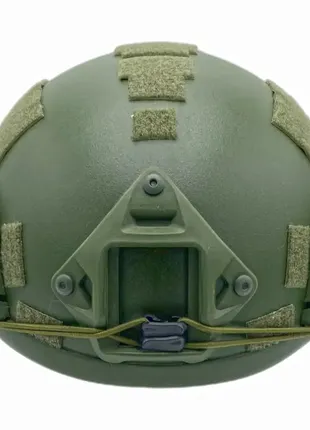 Кевларовый шлем каска военная тактическая производство украина оберег r (олива)класс 1 nij iiia