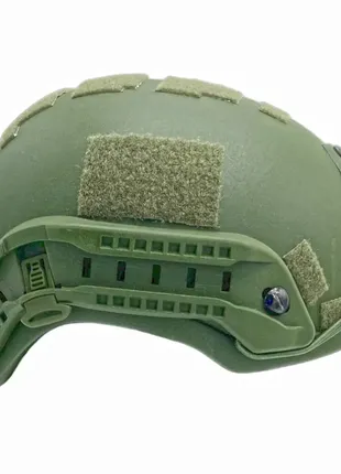 Кевларовый шлем каска военная тактическая производство украина оберег r (олива)класс 1 nij iiia