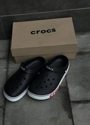 Crocs чоловічі жіночі шльопанці чорні