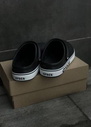 Crocs чоловічі жіночі шльопанці чорні