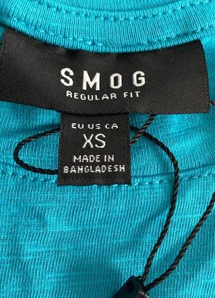 Нова бавовняна чоловіча футболка  smog fit xs німеччина 🇩🇪2 фото