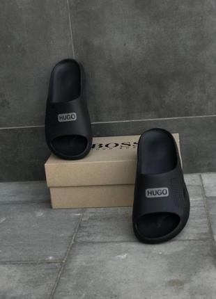 Hugo чоловічі шльопанці чорні