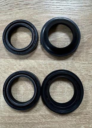 Сальники + пильники вилки geon gns, сальники і пильники вилки геон гнс