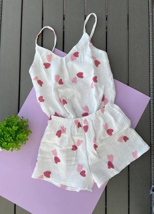 Чудова муслінова піжамка 🥰