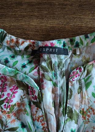 Хлопковая блуза esprit 4