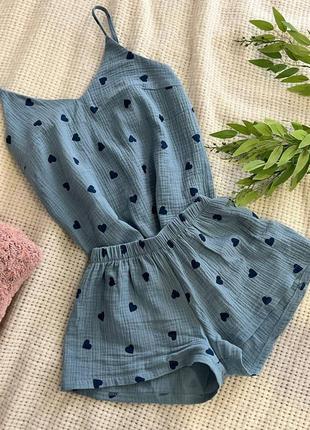 Отличная муслиновая пижамка ❤️