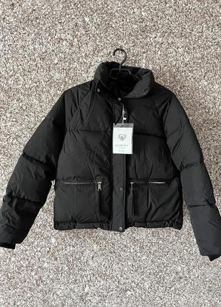 Нова чорна жіноча демісезонна куртка