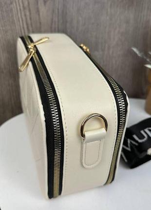 Качественная женская мини сумочка клатч ysl черная эко кожа, стильная сумка на плечо5 фото
