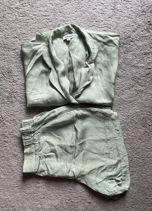 Атласна піжама etam m