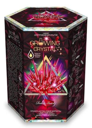 Набір для проведення дослідів "зростаючий кристал", danko toys, grk-01-03u