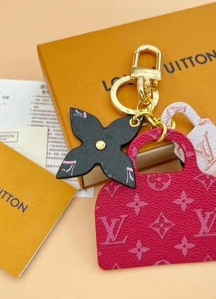 Брелок на сумку качество премиум в стиле lv