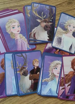 Дитячі гральні карти принцеси disney ельза ганна крижане серце