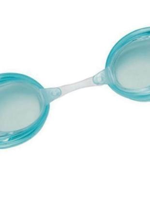 Дитячі окуляри для плавання блакитні 8+, intex, 55684