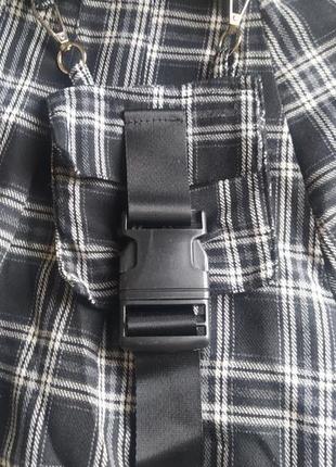 Юбочка shein с кармашком3 фото