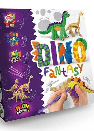 Набір креативної творчості "dino fantasy", danko toys, df-01-01u