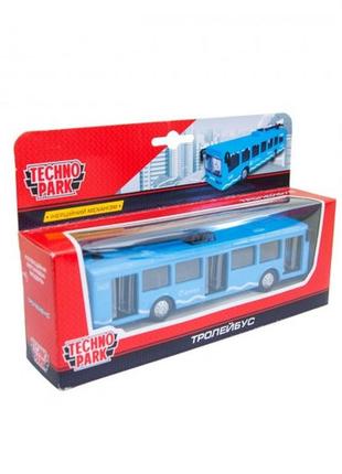 Модель - тролейбус дніпро (блакитний)9 фото