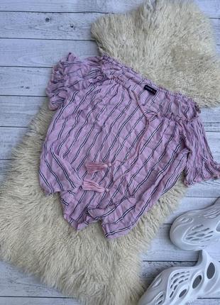 Блуза в смужку з кісточками