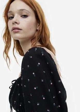 Натуральное романтичное платье h&m2 фото