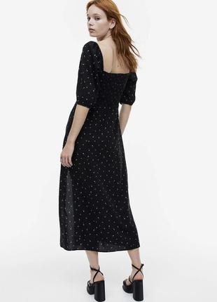 Натуральное романтичное платье h&m6 фото
