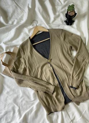 Женский двусторонний кардиганarmani