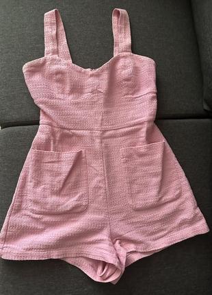 Рожевий комбінезон zara