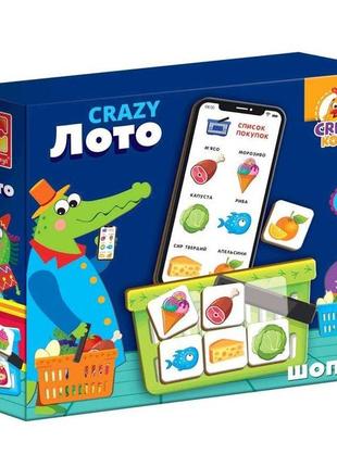 Настільна гра "crazy лото", vladi toys, vt8055-09