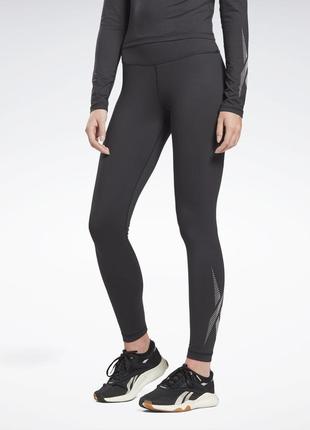 Чорні термо лосини reebok