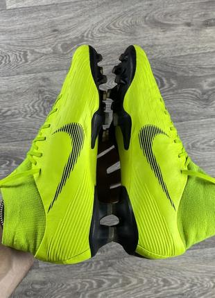 Nike mercurial бутсы сороконожки копы 39 размер футбольные желтые оригинал8 фото